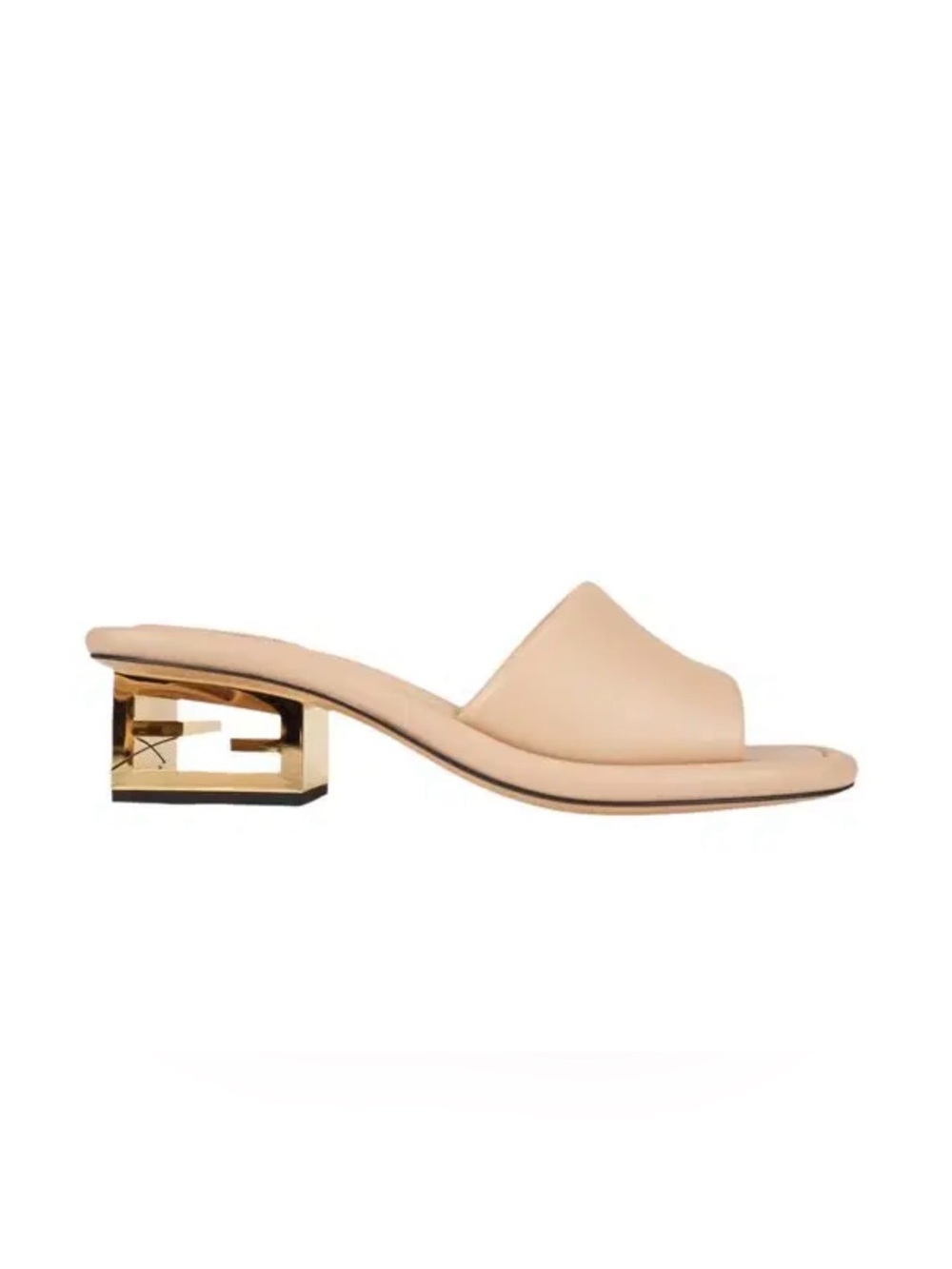 Fendi FF cut Baguette Nappa Leather Sandals I - Picture 2 of 7